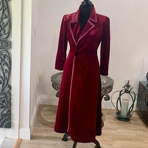 Beautiful Velvet Evening Coat